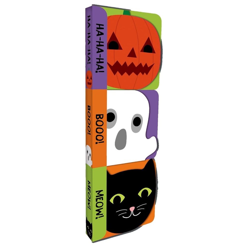 FREE*❤️Chunky Pack: Halloween: Ha-Ha-Ha! Booo! and Meow! kids board books